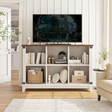 EnHomee 6 Cube Storage Organizer and Shelf, White Bookshelf with Storage, Cube Storage Shelf for Bedroom and Home Office EnHomee