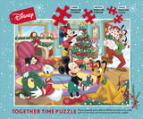 Ceaco - Disney Holiday - Together Time - Mickey & Friends Holiday - 400 Piece Jigsaw Puzzle Ceaco