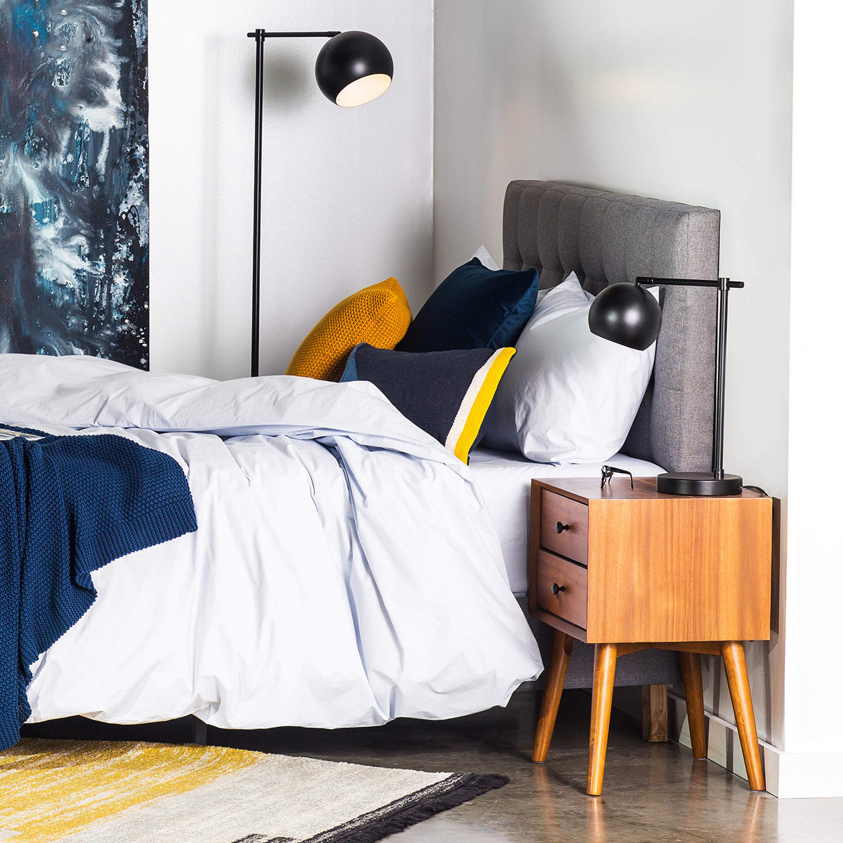 Edgemod Dorsey Nightstand Table POLY & BARK