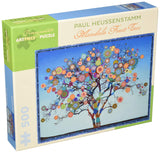 Paul Heussenstamm Mandala Fruit Tree 500-Piece Jigsaw Puzzle Aa964 Pomegranate