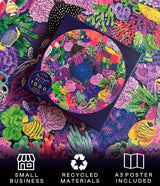 Elena Essex Puzzles for Adults 1000 Pieces - Starlight Scuba | 1000 Piece Puzzles for Adults | Jigsaw Puzzles | Colourful Coral Reef Ocean Sea Puzzle | Round Puzzles 26.5 inches Diameter Elena Essex