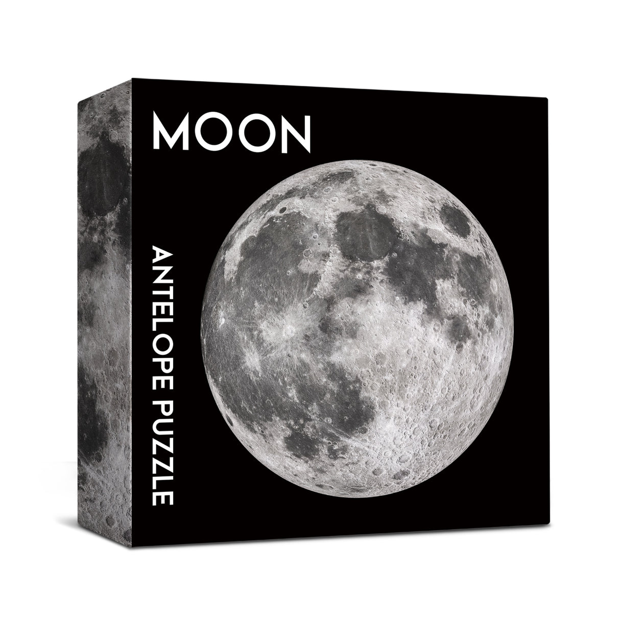 Antelope - 1000 Piece Puzzle for Adults, Space Moon Jigsaw Puzzles 1000 Pieces, Telescope Planet Close-up Round Puzzle, High Resolution, Matte Finish, No Dust Space Puzzle ANTELOPE