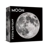Antelope - 1000 Piece Puzzle for Adults, Space Moon Jigsaw Puzzles 1000 Pieces, Telescope Planet Close-up Round Puzzle, High Resolution, Matte Finish, No Dust Space Puzzle ANTELOPE