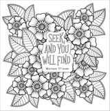 Blessed Adult Coloring Book (31 stress relieving designs. Micro-perforated pages. Art on one side only!) PETER PAUPER PRESS