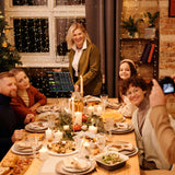 Wallors BBQ Smoker Accessories, Meat Temperature & BBQ Smoker Guide Sign, Smoker & Pellet Grill Smoker Grill Meat Smoking Accessories, Meat Time & Temp Guide Metal Gift 12x8 Inch Wallors