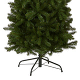 National Tree Company Artificial Slim Christmas Tree, Green, Kingswood Fir, Includes Stand, 7 Feet National Tree Company