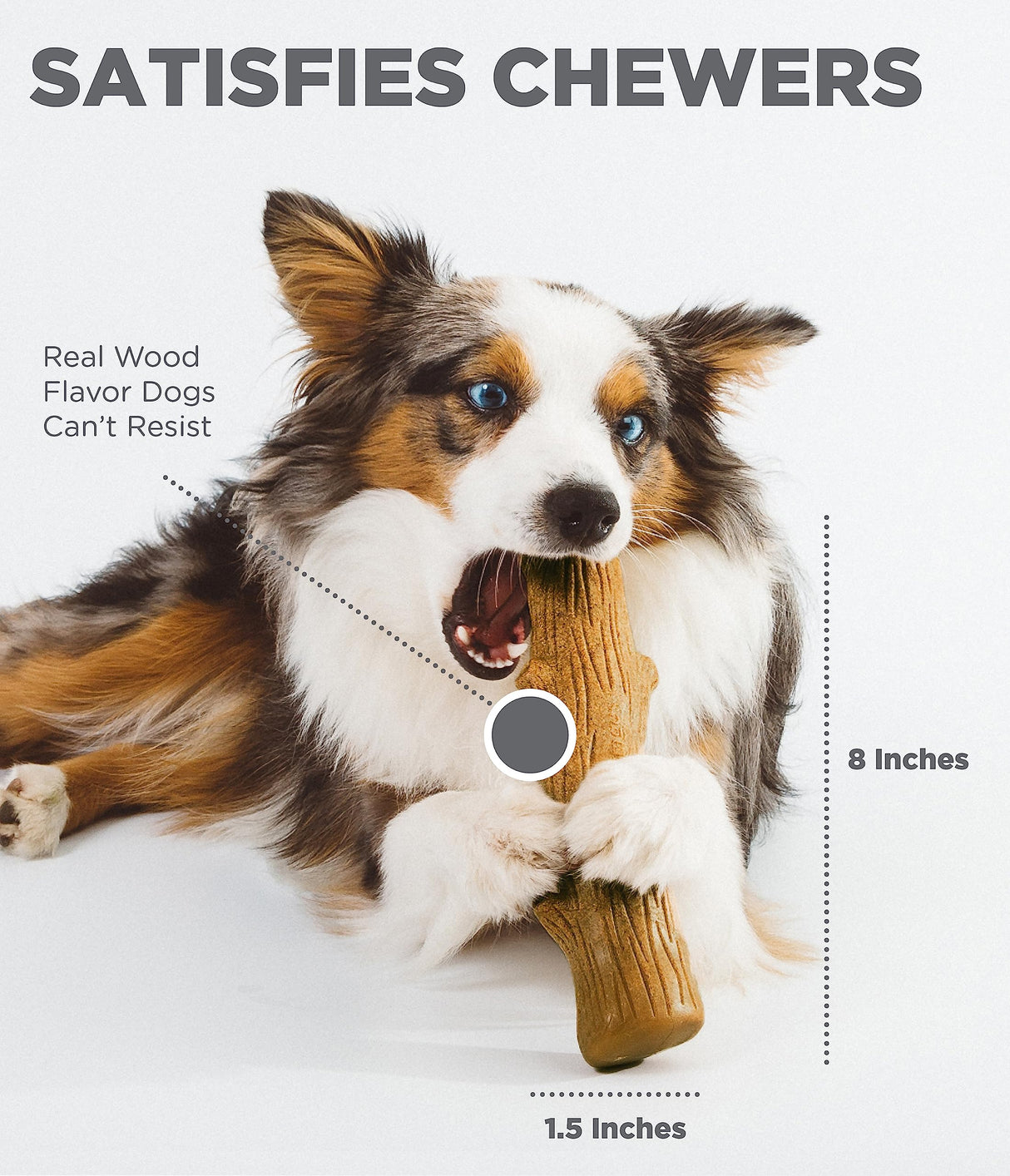 Petstages Dogwood Wood Alternative Dog Chew Toy, Large Petstages