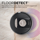 Shark RV2820AE Detect Pro Self-Empty Robot Vacuum with Bagless, 60-day Capacity HEPA Base, 3 Detect & React Technologies, Auto Deep-Clean on Carpets and Hardfloors, NeverStuck Tech, Wi-Fi Black/Bronze Shark