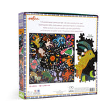 eeBoo Piece and Love Zodiac Constellation 1000-piece Square Adult Jigsaw Puzzle Glow in The Dark, Jigsaw Puzzle for Adult and Families, with Glossy, Sturdy Pieces and Minimal Puzzle Dust eeBoo