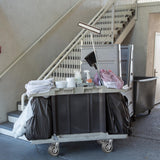 HANDSAMMU 6 Inch Heavy Duty Caster Wheels -Industrial Caster Wheels, Rubber Caster Wheels（Flat Tread） 700 Lbs Per Casters - Use for Dollies, Workbench (1 Swivel) Handsammu