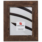 Craig Frames American Barn, Faux Barnwood Picture Frame, Brown Oak, 16 x 20 Inch Craig Frames