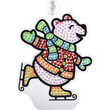 Creativity for Kids Big Gem Diamond Painting Kit: Holiday Stickers and Suncatchers - Diamond Painting Kits and Christmas Gifts, Christmas Crafts for Girls and Boys, Kids Gifts for Ages 6-8+ Creativity for Kids