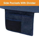 Lazy Daze Hammocks 11 FT Double Outside Hammock Quick Dry Olefin Fabric Hammock with Spreader Bar & Side Pocket for Outdoor Poolside Backyard 450 lbs Capacity, Navy Blue Lazy Daze Hammocks