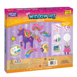 Imagimake Window Art Unicorn | Stained Glass Kit | Unicorn Girls Toys Age 6-8 | 6 Year Old Girl Birthday Gift | Art and Crafts for Girls 8-12 | DIY Suncatcher Kit for 5,6,7,8,9,10,11,12 Year Old Kids Imagimake