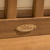 Christopher Knight Home Carolina Acacia Wood Outdoor Sofa Seating 8-Pcs Set in Brown Patina Christopher Knight Home