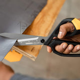 ToughBuilt - Pro Grip Jobsite Scissors - 5 in Titanium Coated Stainless Steel Blades - (TB-H4-70-11) ToughBuilt