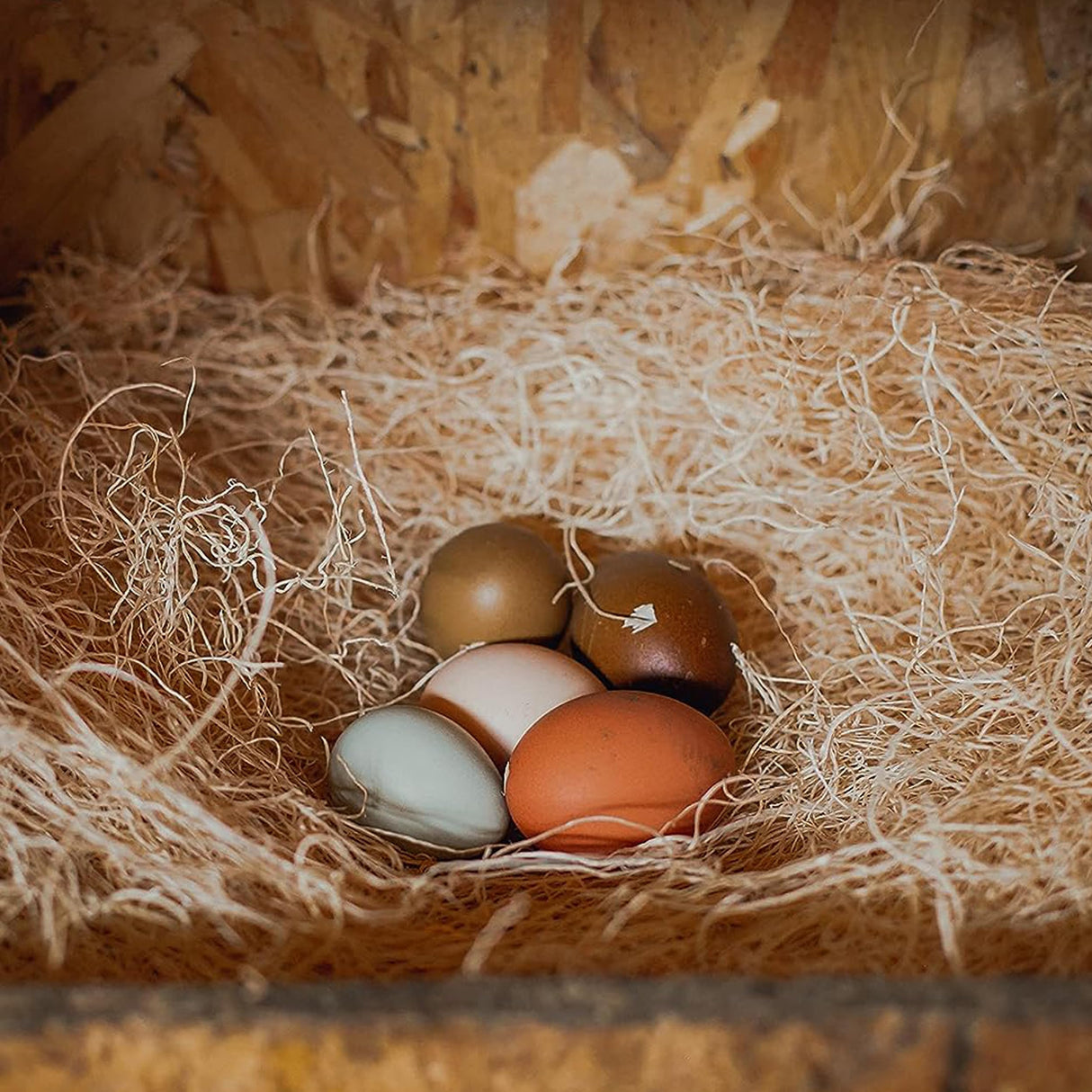 Eaton Pet and Pasture, Premium Laying Hen Nesting Pads, USA Grown & Sustainably Harvested, 13 x 13 (10 Pack) Eaton Pet and Pasture