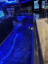 Simiron Table Top Epoxy Resin and Hardener Kit, Protective Coating for Countertops, Dining Tables and Wood Furniture, Crystal Clear, 1 Gal. SIMIRON