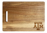 Texas A&M Aggies Engraved Wooden Cutting Board 10" x 14" Acacia Wood - Small Engraving Officially Licensed Collegiate Product R and R Imports
