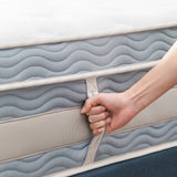 ZINUS 14 Inch Cooling Comfort Support Hybrid Mattress [New Version], Queen, Fiberglass Free, Medium Plush, Cooling Motion Isolation, Certified Safe Foams & Fabric, Mattress in A Box Zinus