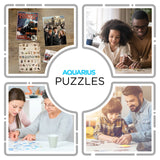 Aquarius Set of 3 Harry Potter Puzzles (Three 500 Piece Jigsaw Puzzles) - Glare Free - Precision Fit - Officially Licensed HP Merchandise & Collectibles - 14x19 Inches Each AQUARIUS