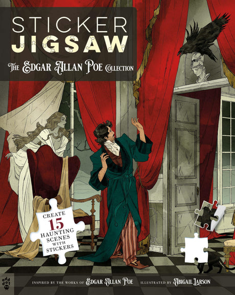 Sticker Jigsaw: The Edgar Allan Poe Collection WoodArtSupply