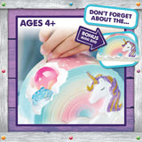 MindWare Dig It Up! Rainbow Shaped Discovery for Girls - Kit Includes 13 Charms for Find, 2 Chiseling Tools, Hammer, Excavation Brush, Sponge, Poster and Guidebook - Ages 4 and Up MindWare