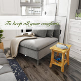 Unibambou Bamboo Shower Bench Inside Shower Stool with Storage Shelf, Spa Bath Chair for Bathroom, Seat or Organizer for Living Room, Bedroom and Garden - Great for All Ages Elderly (Natural) Unibambou