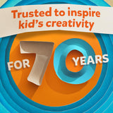 Elmer’s Fluffy Slime Kit, Includes Translucent Color Glue, Glitter Glue, Fluffy Slime Activator, 4 Count - Perfect for Parties, Gift, Activity Time Elmer's