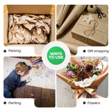 IDL Packaging Brown Kraft Paper Roll 36" x 2160" (180 feet), 30lb Thickness - Brown Wrapping Paper for Packing, Moving, Shipping & Crafts/Arts - 100% Recycled Natural Craft Wrap Material IDL Packaging