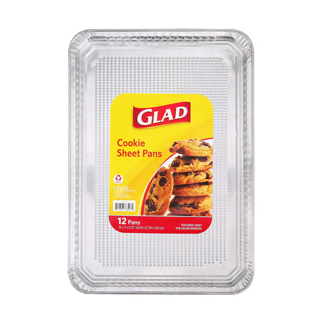 Glad Aluminum Pans, 12 Count Glad