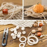 Macrame Kit - 227pc Wall Hanging and Plant Hanger Supplies, 225y Cord 3mm, Beads, Wood Dowels, Rings, E-Book - DIY Craft Starter Set for Adults and Beginners Tephran