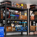 47.2''H Garage Shelving 5000LBS Heavy Duty Garage Storage Shelves Industrial Shelf Unit Easy Assembly 3 Tier Adjustable Metal Shelving Storage Organizer,47.2" H*51.2" W*24" D Metallitrend