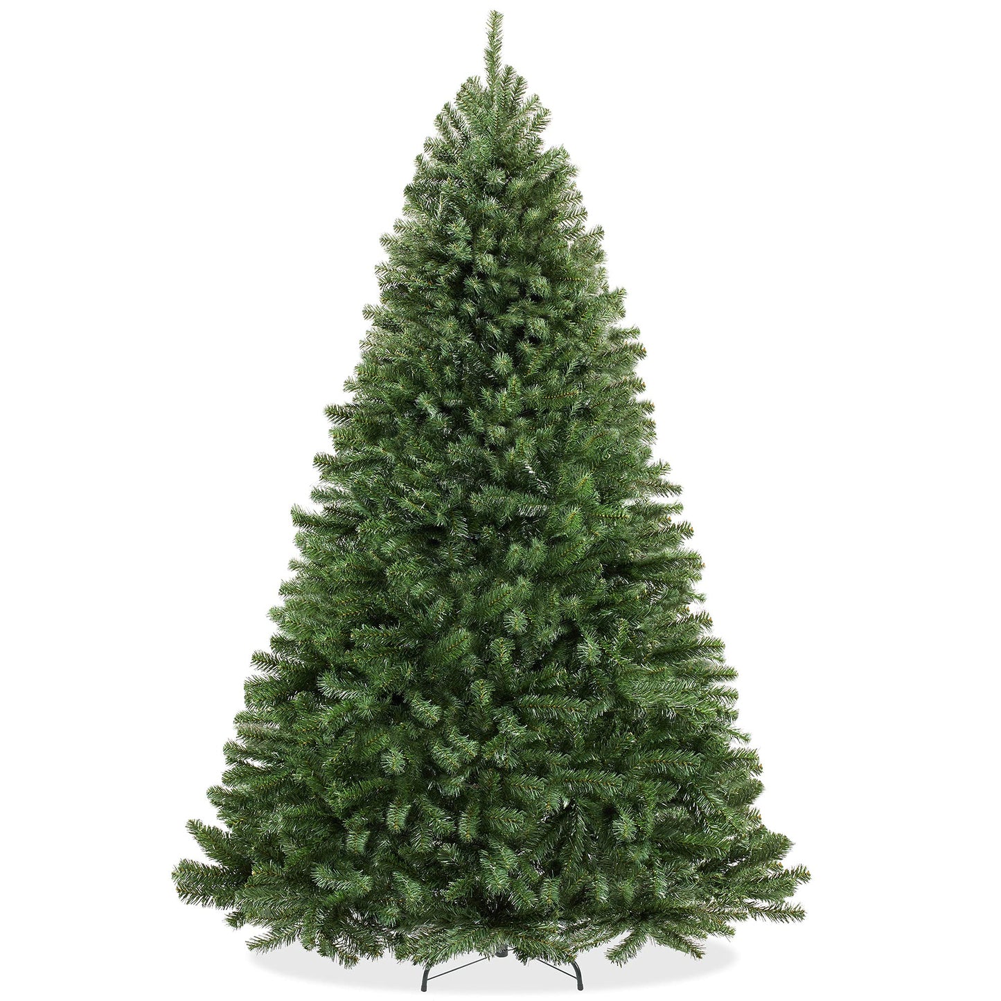 Casafield 9FT Realistic Green Spruce Artificial Holiday Christmas Tree with Sturdy Metal Stand