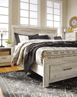 Signature Design by Ashley Bellaby Farmhouse Panel Headboard ONLY, King, Whitewash Signature Design by Ashley