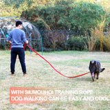 Siumouhoi Dog/Puppy Obedience Recall Training Agility Lead- 15 ft 20 ft 30 ft 40 ft 50 ft Long Leash -for Training Leash, Extended Rope for Training. (20Feet, Black) Siumouhoi
