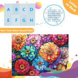 500 Piece Puzzle for Adults Puzzle Flowers, Recycled Cardboar Jigsaw Puzzles 500 Pieces Children Elderly, Family Activity Game Great Gift for Mom Dad Friend Difficult Puzzles Size 20.5 x 15 inches Biarek