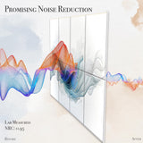 Soon Global 8-Pack Acoustical Wall Panels,48 X 32 Inches Sound Absorbing Panels, Decorative Acoustical Wall Panels, Acoustic Treatment for Recording Studio, Ethereal Illumination Soon Global