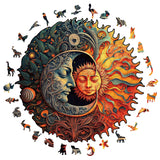 Wooden Puzzles for Adults, 200 Pieces Wood Puzzles, Irregular Animal Shaped Unique Wooden Jigsaw Puzzles, Creative Ghristmas Gift for Teenagers and Adults WHJSG