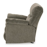Signature Design by Ashley Alphons Transitional Polyester Tufted Rocker Recliner, Gray Signature Design by Ashley