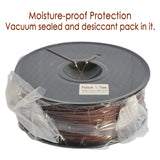 3D BEST Q Real Wood PLA 1.75mm 3D Printer Filament, Dimensional Accuracy +/- 0.03 mm, 1KG Spool, 30% Real Wood-infill (Rosewood) 3D BEST Q