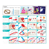 C.S. Kids DIY Paper Quilling Arts & Crafts Gifts – Fairy Tales| 3D Paper Quilling Design Kits for Kids, Make Your Own Paper Art (Paper strips & tools Included) C.S.KIDS