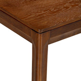 NTC Flow Modern Wooden Rectangle Coffee Table with Hidden Drawer – Waterproof & Heat Resistant, Dark Walnut NTC