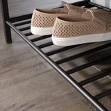 Sauder North Avenue Entryway Bench, Hidden Storage and Shelf, Entry Bench with Storage - Sindoori Mango Finish Sauder