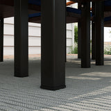 Outsunny 7 Pieces Patio Dining Set with Space-Saving Design, Wicker Patio Furniture Set Outdoor Dining Set with Acacia Wood Table Top, Cushions, for Backyard, Balcony, Garden, Deck, Black Outsunny