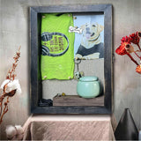 Houstimi Black 11x16 Large Shadow Box Frame Deep Shadow Box with Shelves Pet Memorial Shadow Box Display Case with Linen Back for Handicrafts,Picture Frames,Medals,Coins,Pins Collection and More Houstimi