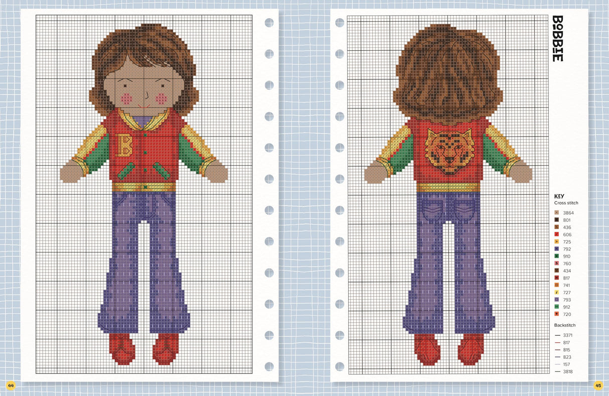My Cross Stitch Doll: Fun and easy patterns for over 20 cross-stitched dolls WoodArtSupply