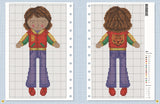 My Cross Stitch Doll: Fun and easy patterns for over 20 cross-stitched dolls WoodArtSupply