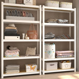 PrimeZone 5-Tier Heavy Duty Metal Storage Shelves - 36" W x 16" D x 72" H, Adjustable Utility Rack in White for Home & Garage Organization PrimeZone