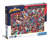 Clementoni Spider-Man Impossible Jigsaw Puzzle, Medium, 1000 Pieces, Multicolored, 39657 Clementoni